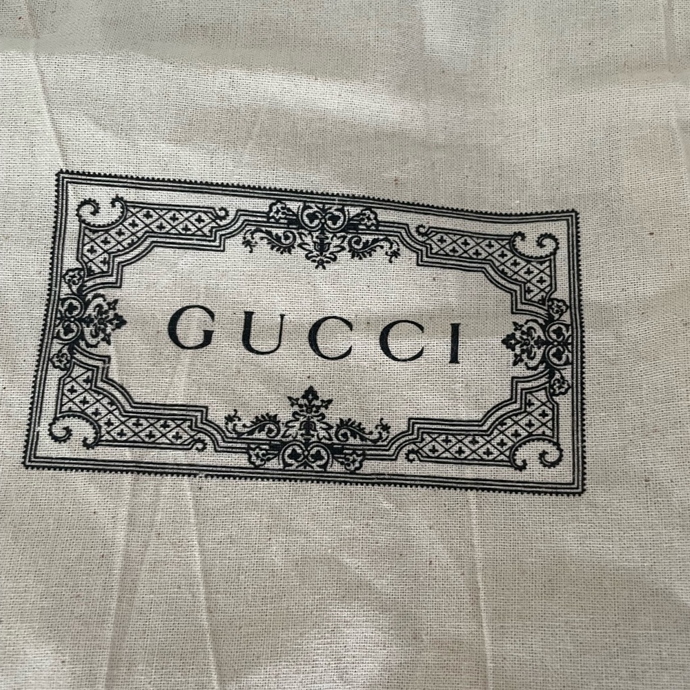 New GUCCI Cotton Eco Canvas Tote Bag. Authentic. NWOT. Measurements in pictures.